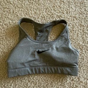 Nike Grey Sports Bra